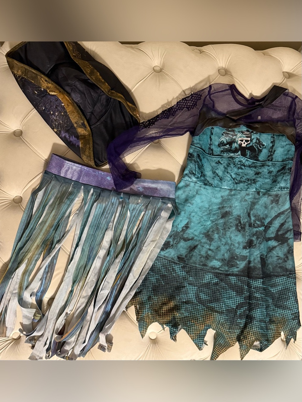 Disney Descendants Uma Costume Size Small 4-6X